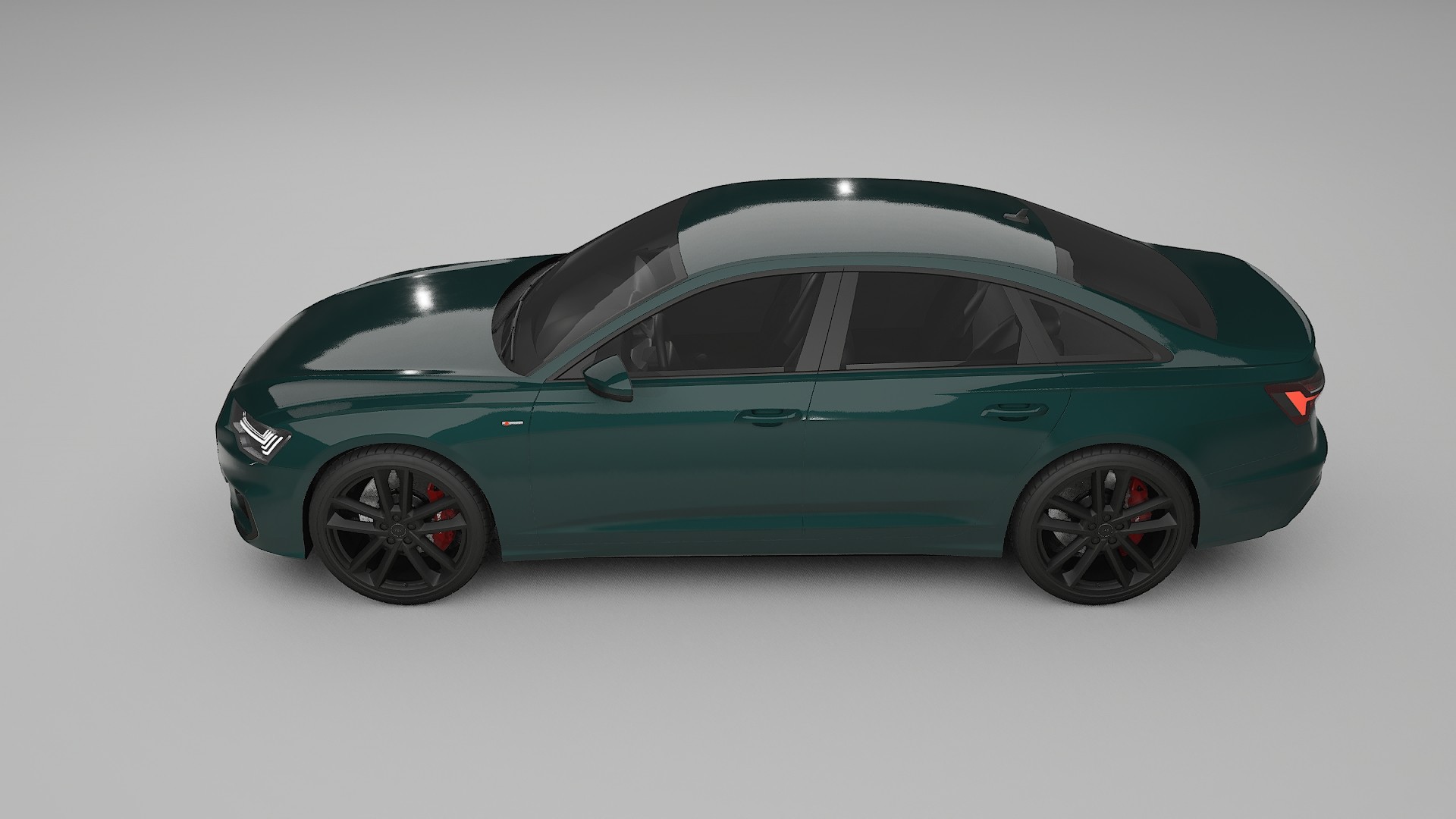 Audi A6 S-Line C8 TPU Paint Protection Film | INFERNO Color Change PPF Full Pre-Cut Kit