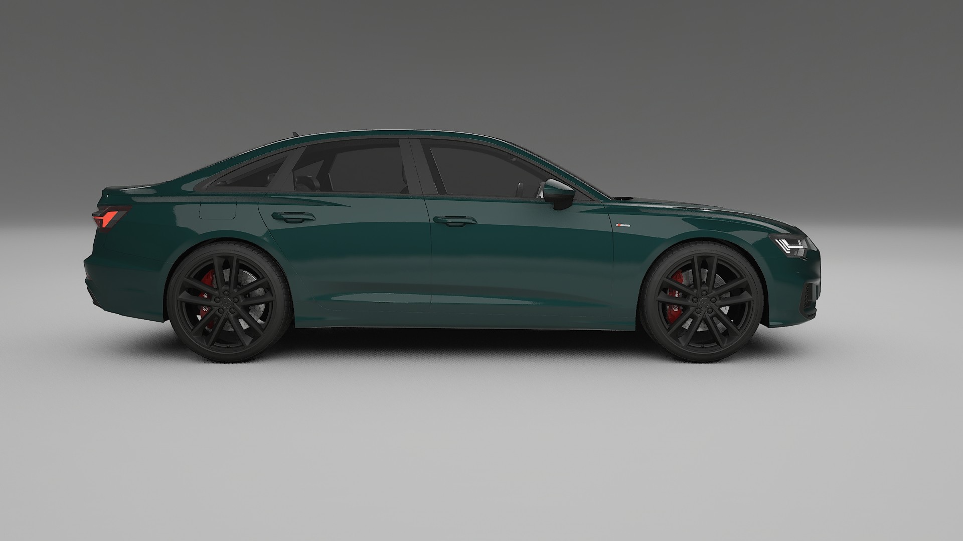 Audi A6 S-Line C8 TPU Paint Protection Film | INFERNO Color Change PPF Full Pre-Cut Kit