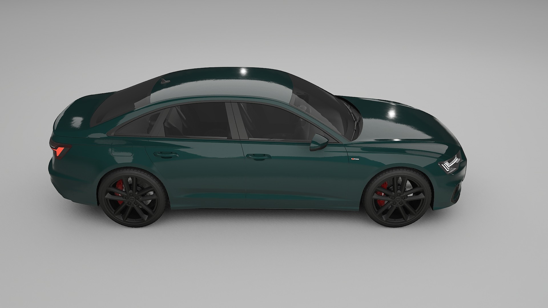 Audi A6 S-Line C8 TPU Paint Protection Film | INFERNO Color Change PPF Full Pre-Cut Kit