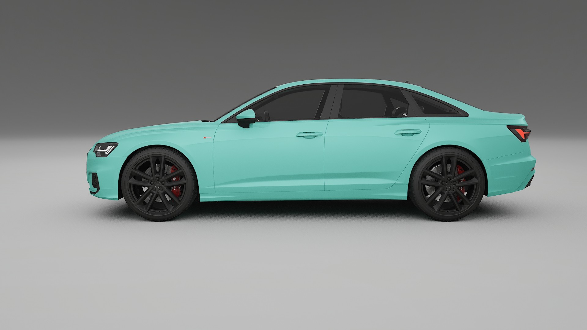 Audi A6 S-Line C8 TPU Paint Protection Film | FROST Color Change PPF Full Pre-Cut Kit