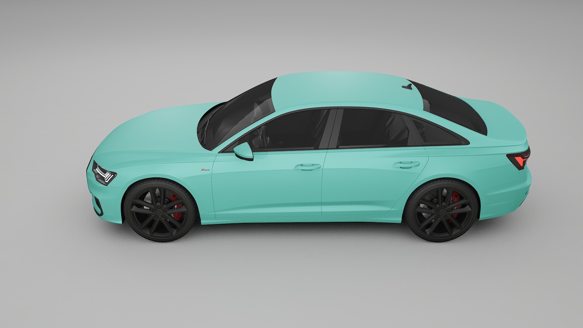 Audi A6 S-Line C8 TPU Paint Protection Film | FROST Color Change PPF Full Pre-Cut Kit