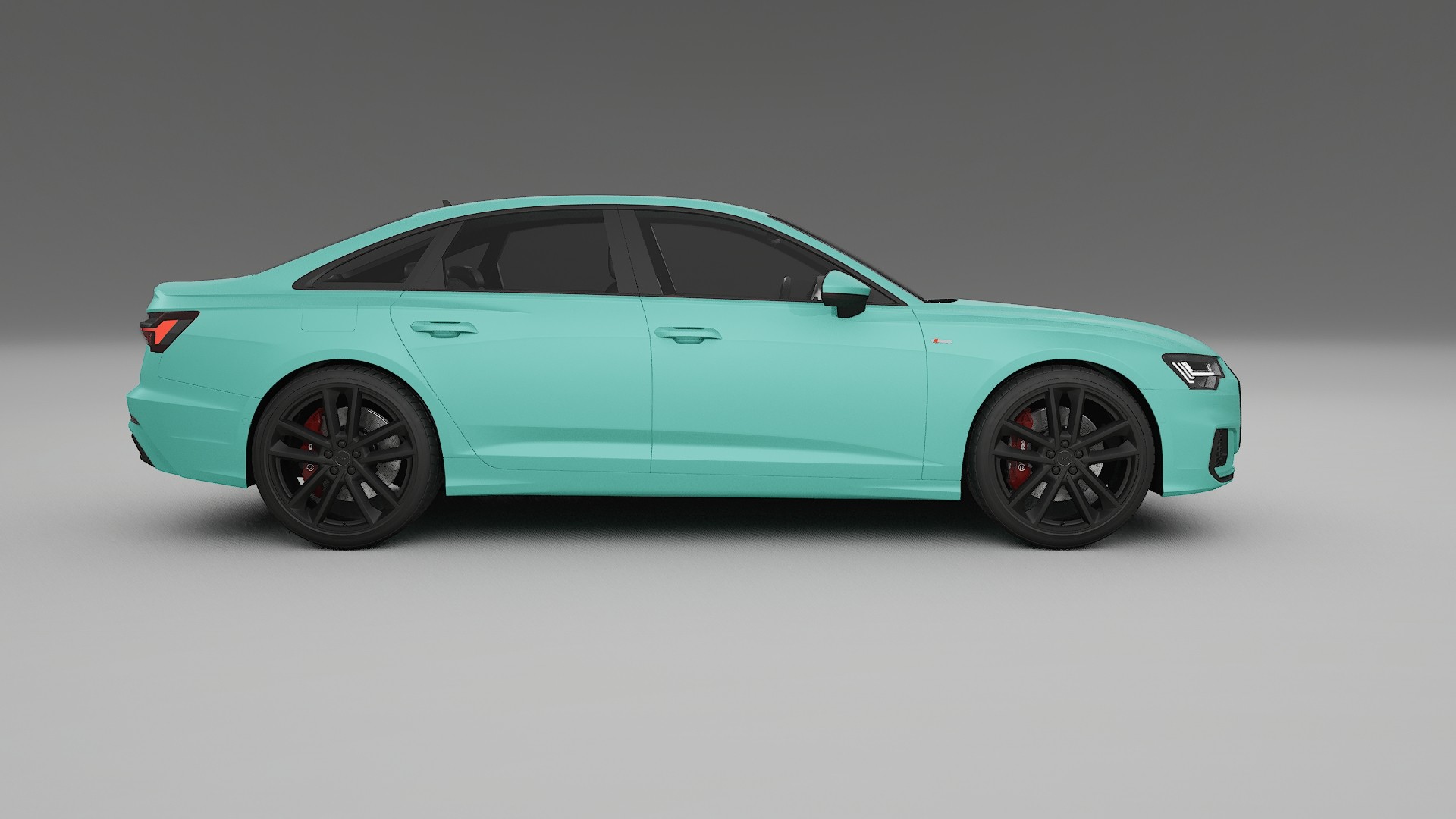 Audi A6 S-Line C8 TPU Paint Protection Film | FROST Color Change PPF Full Pre-Cut Kit