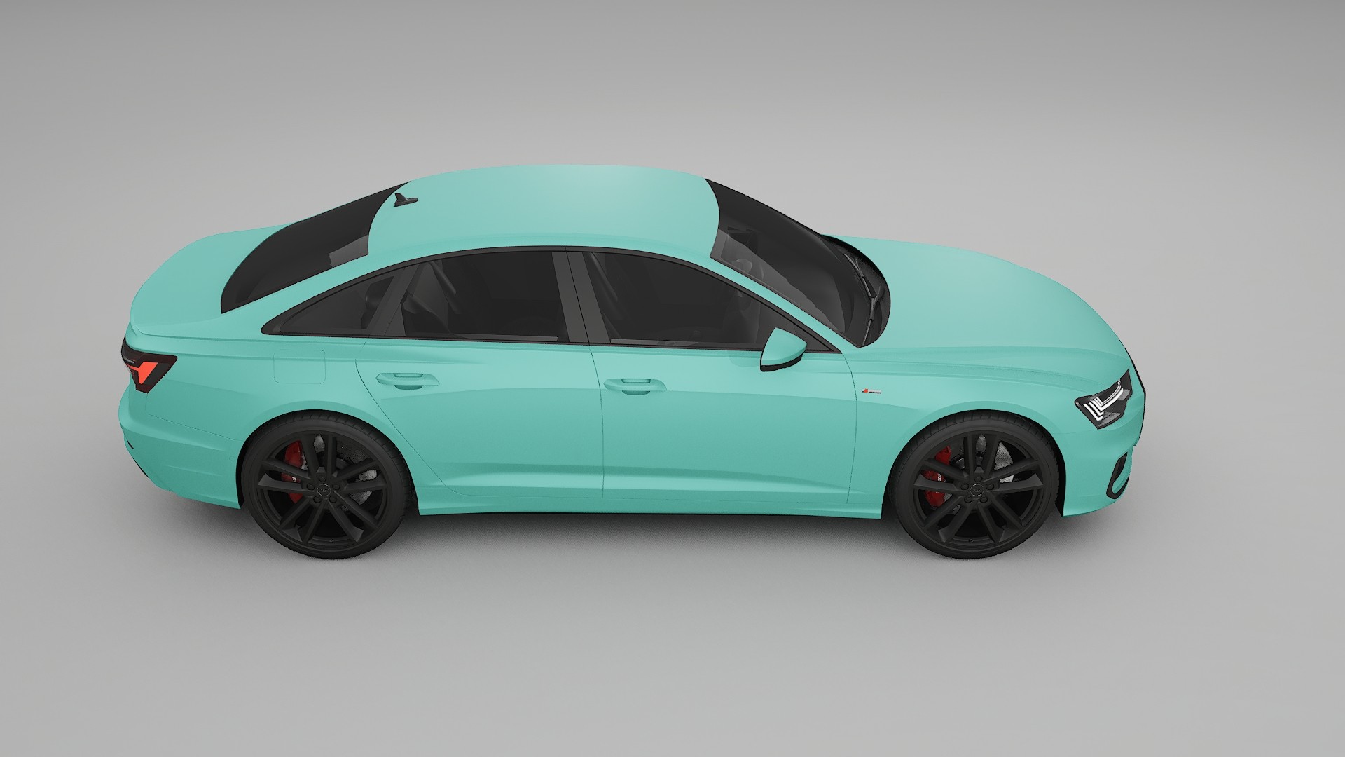 Audi A6 S-Line C8 TPU Paint Protection Film | FROST Color Change PPF Full Pre-Cut Kit