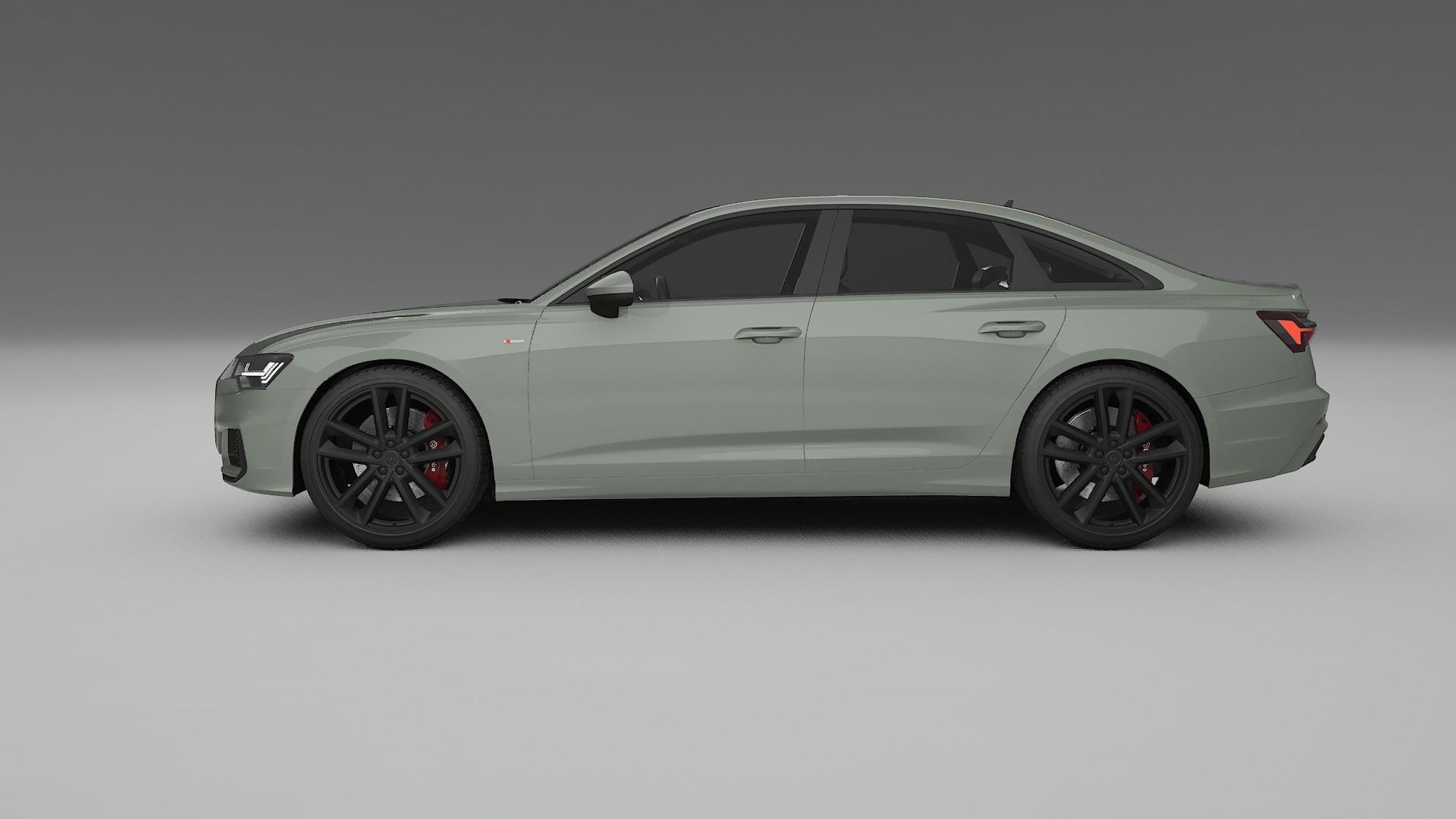 Audi A6 S-Line C8 TPU Paint Protection Film | SLATE Color Change PPF Full Pre-Cut Kit