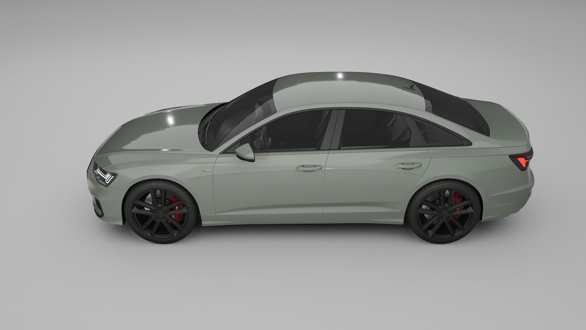 Audi A6 S-Line C8 TPU Paint Protection Film | SLATE Color Change PPF Full Pre-Cut Kit