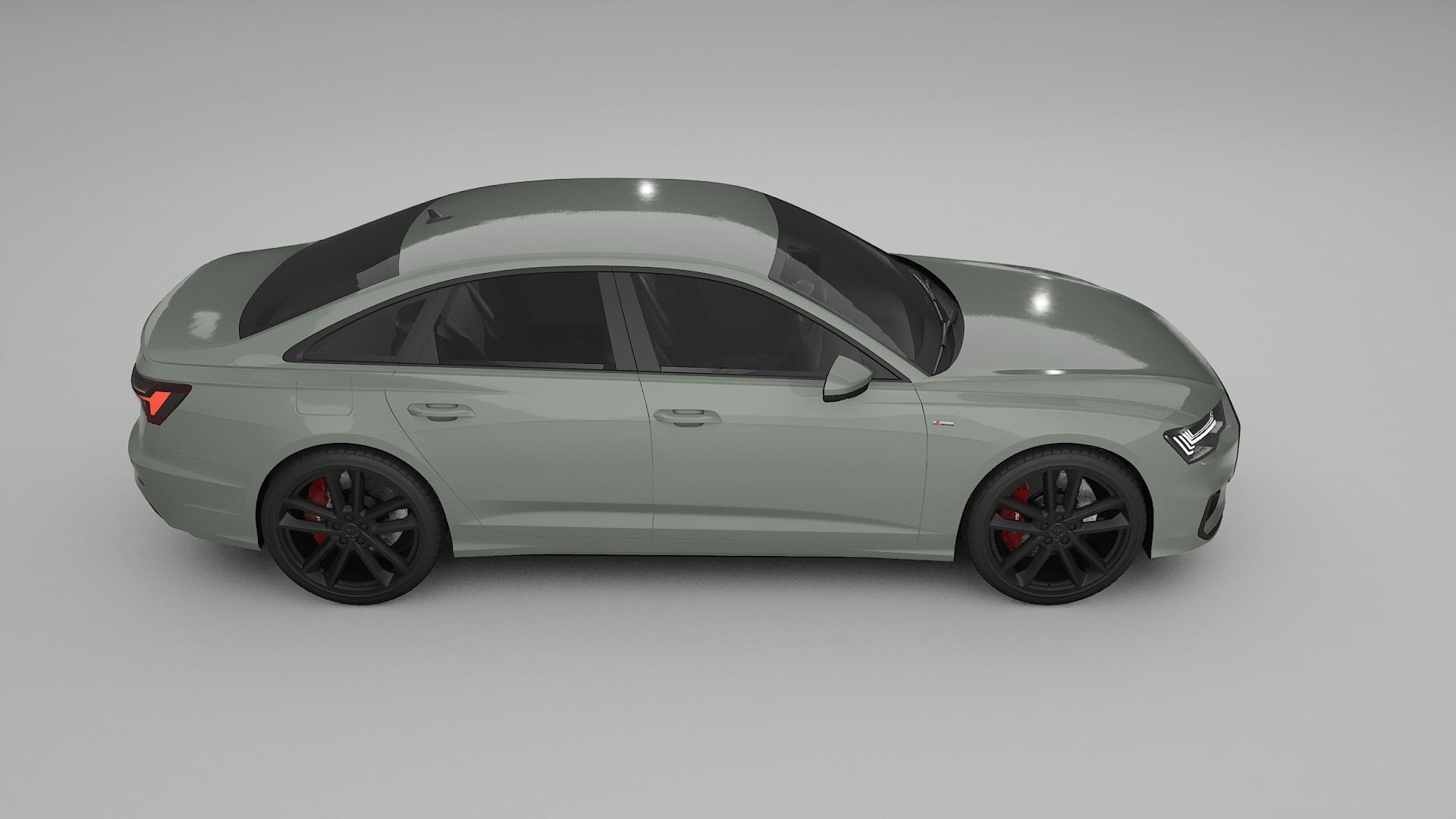 Audi A6 S-Line C8 TPU Paint Protection Film | SLATE Color Change PPF Full Pre-Cut Kit