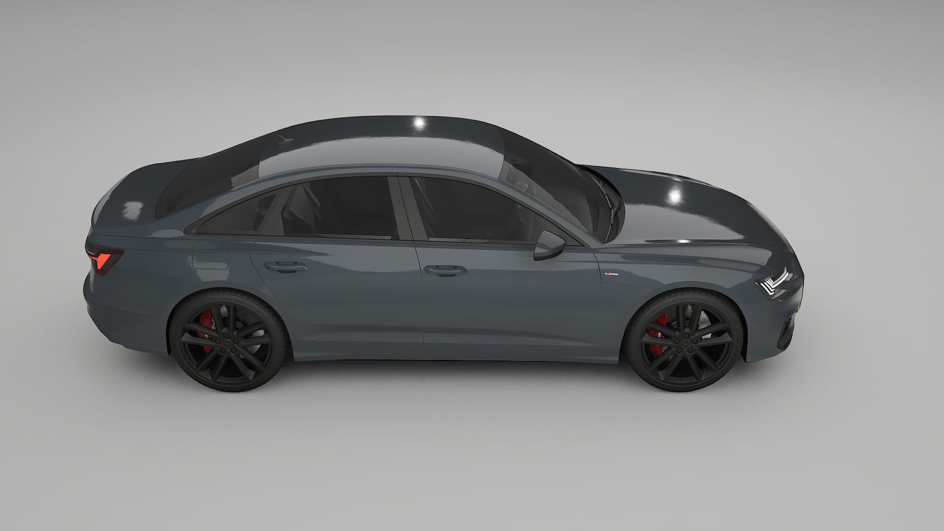 Audi A6 S-Line C8 TPU Paint Protection Film | GRANITE Color Change PPF Full Pre-Cut Kit