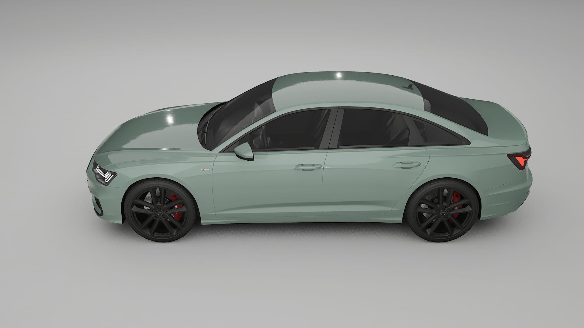 Audi A6 S-Line C8 TPU Paint Protection Film | CINDER Color Change PPF Full Pre-Cut Kit