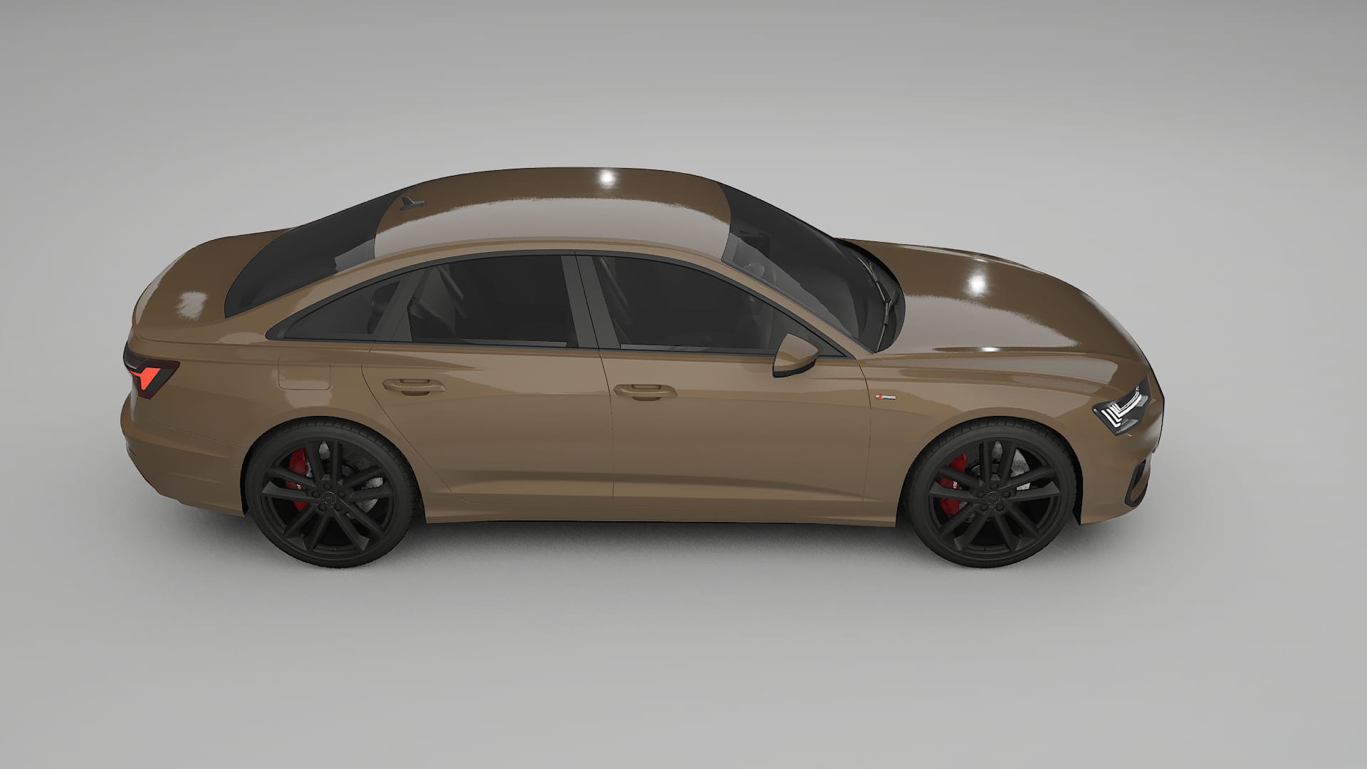 Audi A6 S-Line C8 TPU Paint Protection Film | SAHARA Color Change PPF Full Pre-Cut Kit