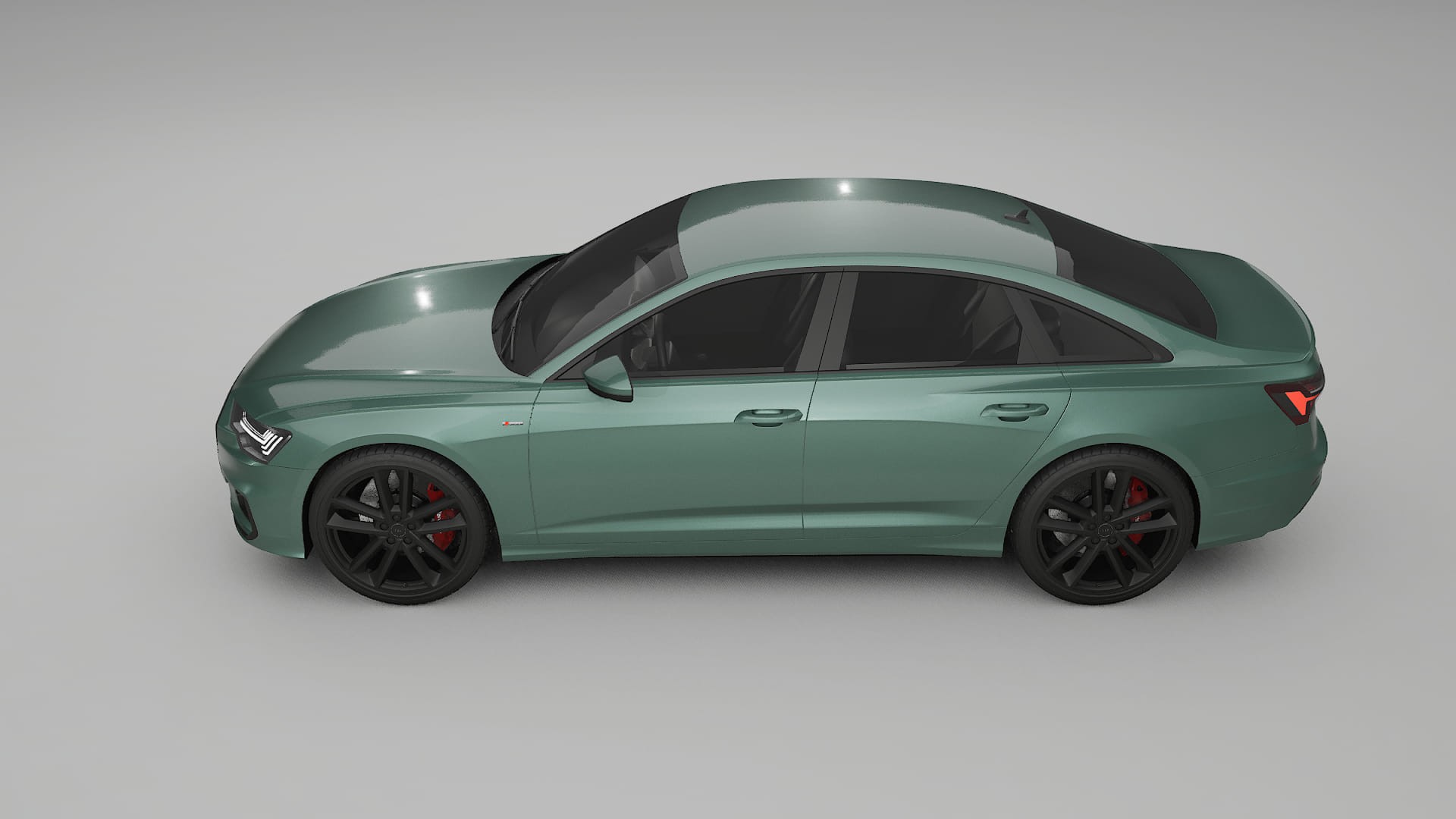 Audi A6 S-Line C8 TPU Paint Protection Film | EVERGREEN Color Change PPF Full Pre-Cut Kit