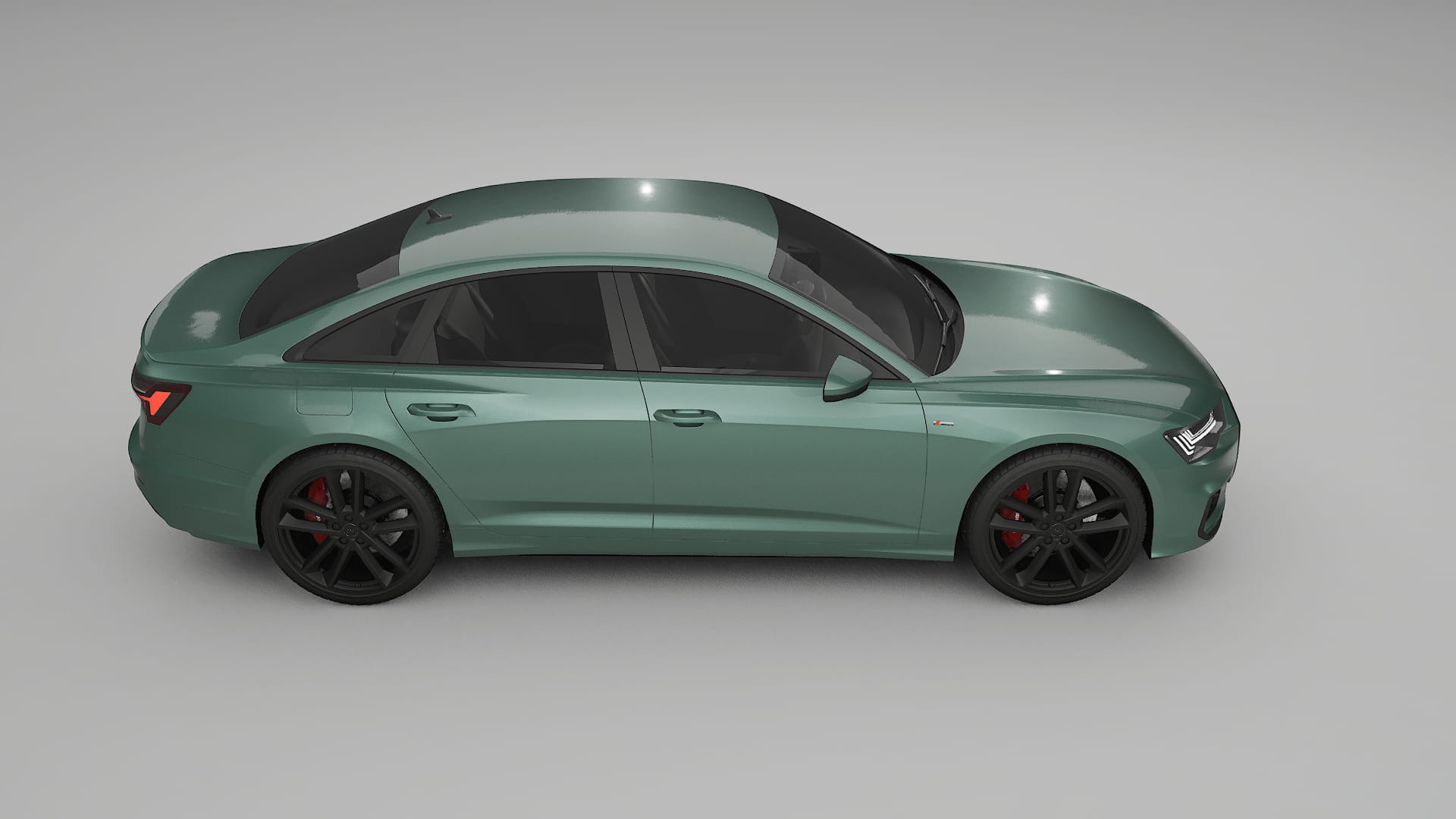 Audi A6 S-Line C8 TPU Paint Protection Film | EVERGREEN Color Change PPF Full Pre-Cut Kit