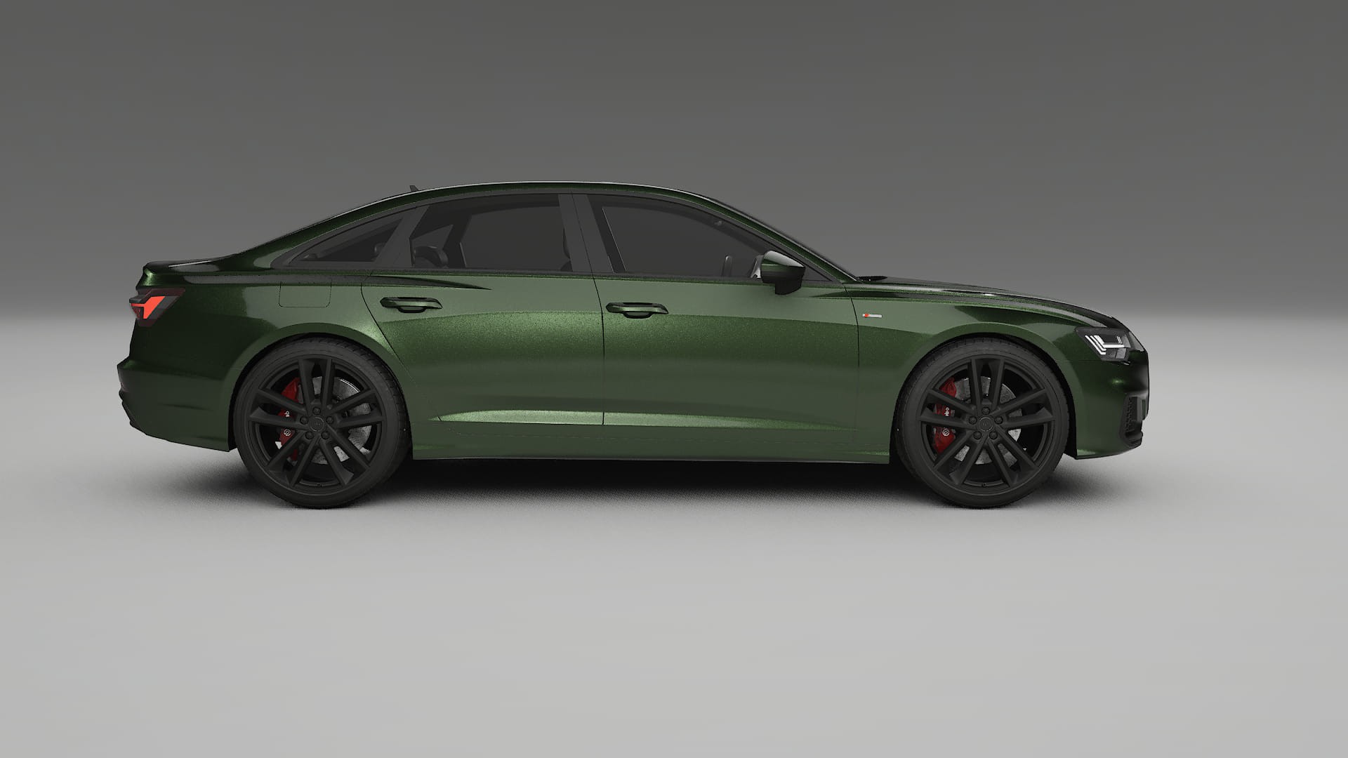 Audi A6 S-Line C8 TPU Paint Protection Film | LAGOON Color Change PPF Full Pre-Cut Kit