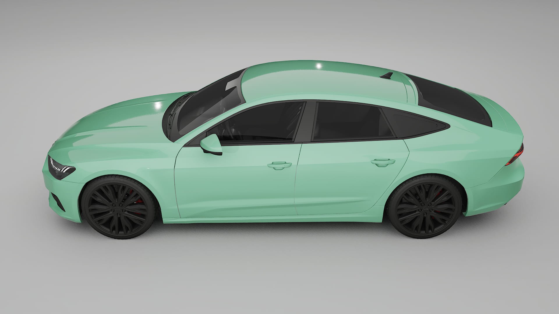 Audi A7 C8 Sportback prefacelift pre-LCI TPU Paint Protection Film | DUSTY Color Change PPF Full Pre-Cut Kit