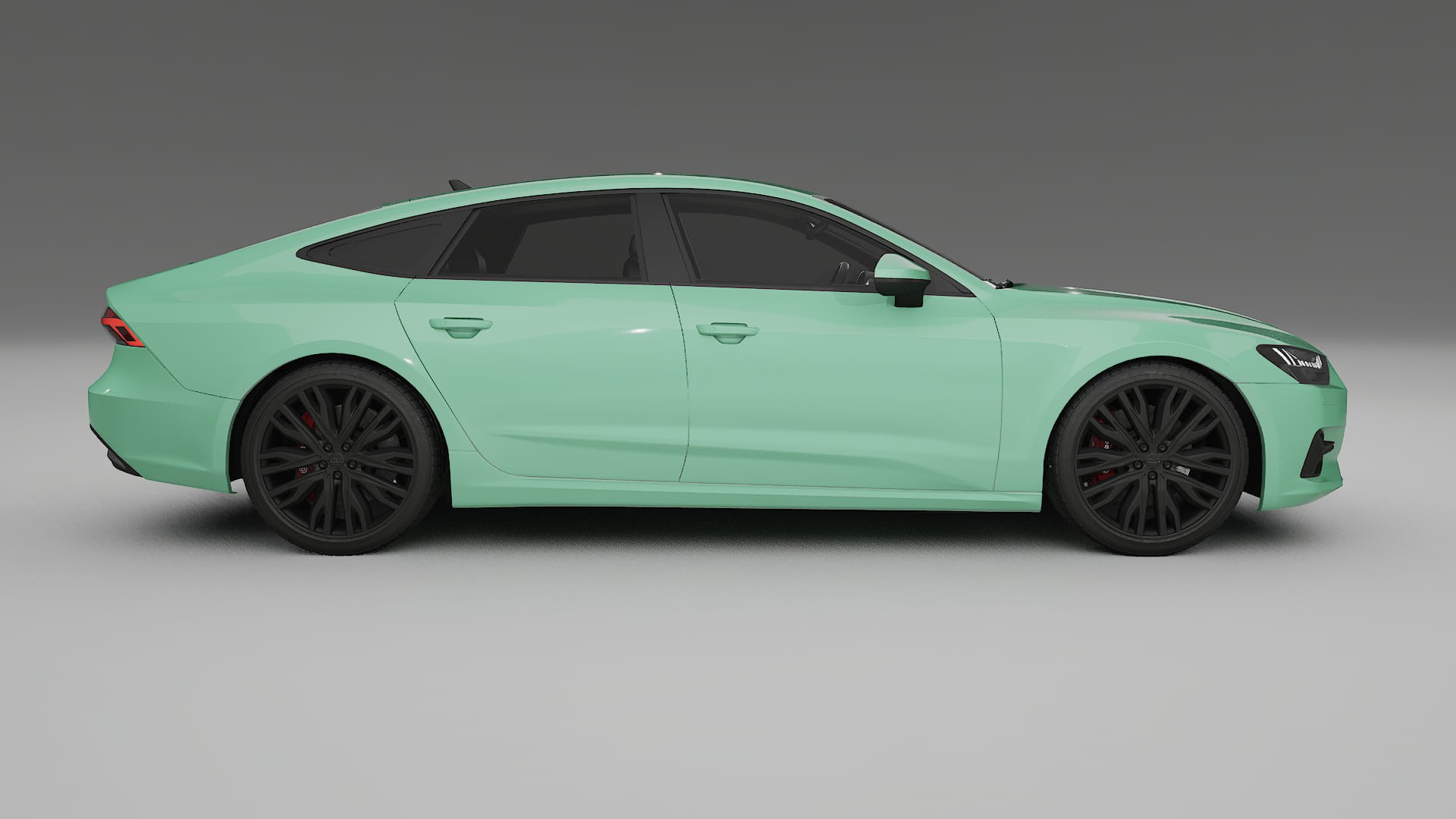 Audi A7 C8 Sportback prefacelift pre-LCI TPU Paint Protection Film | DUSTY Color Change PPF Full Pre-Cut Kit