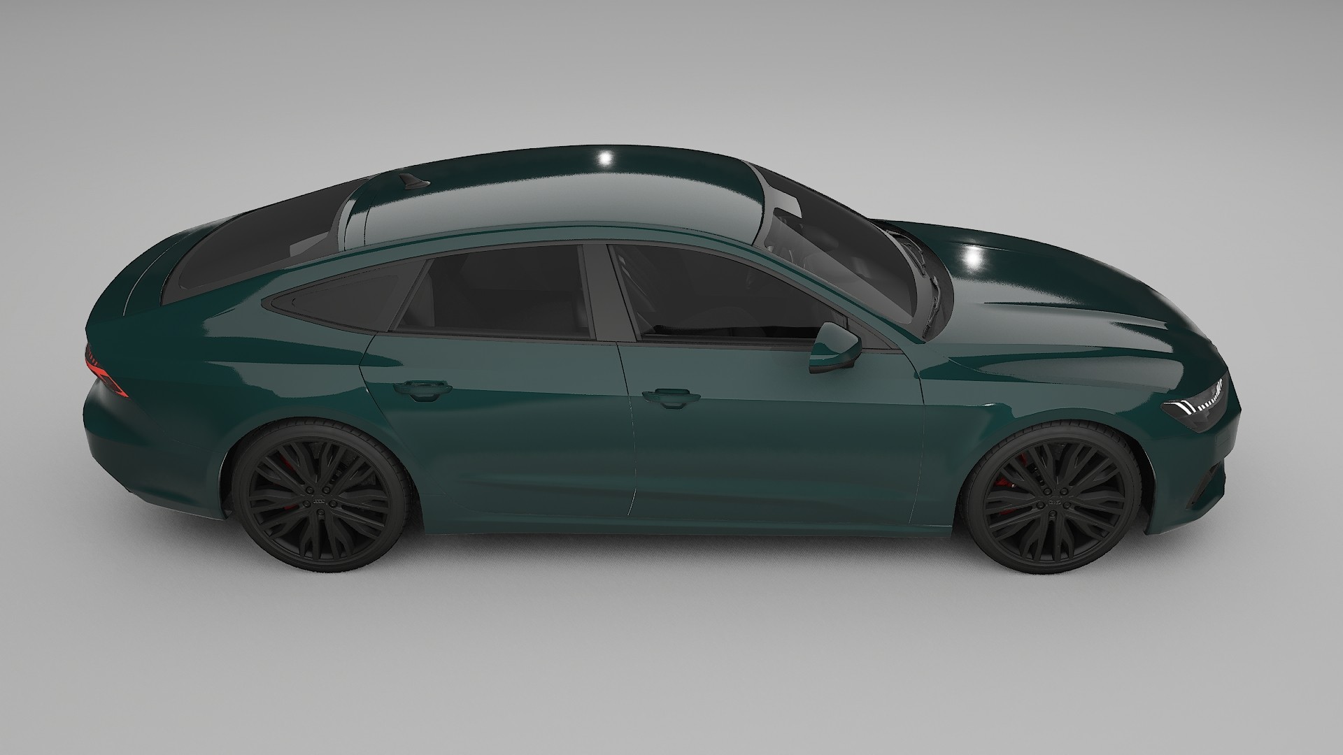 Audi A7 C8 Sportback prefacelift pre-LCI TPU Paint Protection Film | INFERNO Color Change PPF Full Pre-Cut Kit