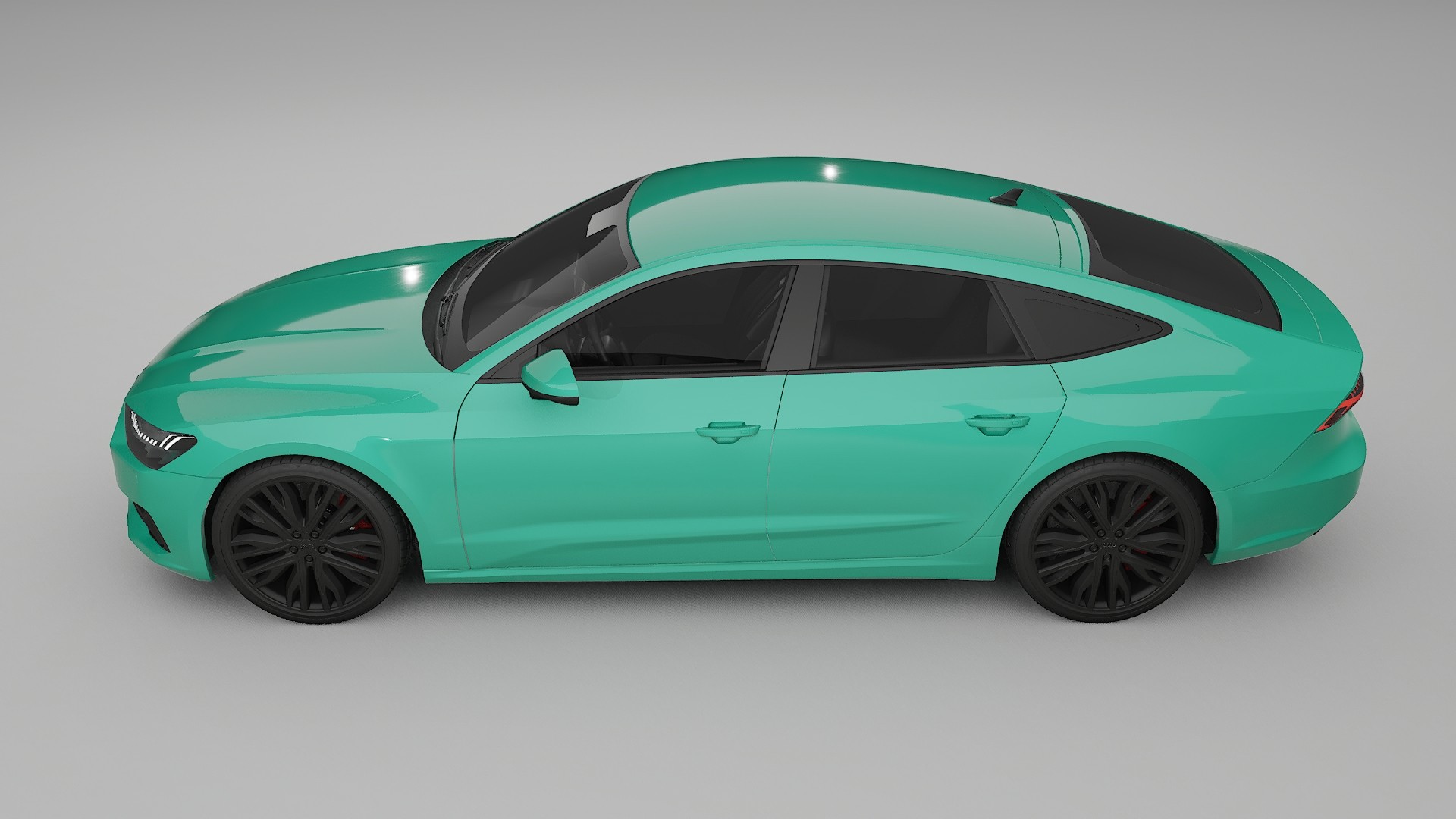 Audi A7 C8 Sportback prefacelift pre-LCI TPU Paint Protection Film | JEWEL Color Change PPF Full Pre-Cut Kit