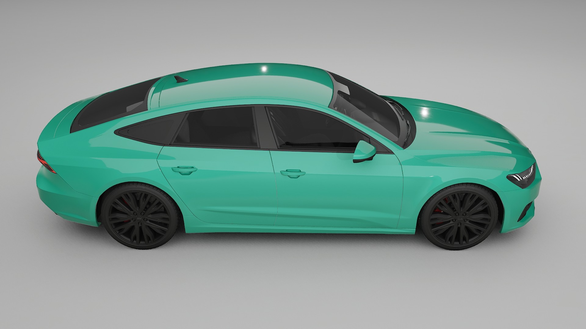 Audi A7 C8 Sportback prefacelift pre-LCI TPU Paint Protection Film | JEWEL Color Change PPF Full Pre-Cut Kit