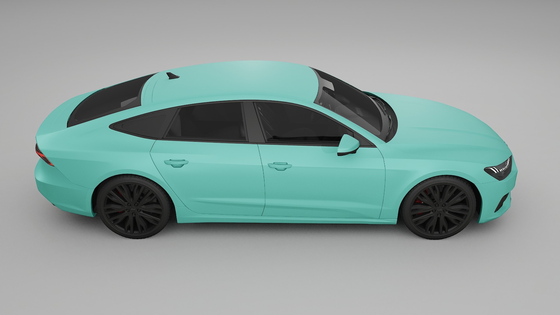 Audi A7 C8 Sportback prefacelift pre-LCI TPU Paint Protection Film | FROST Color Change PPF Full Pre-Cut Kit