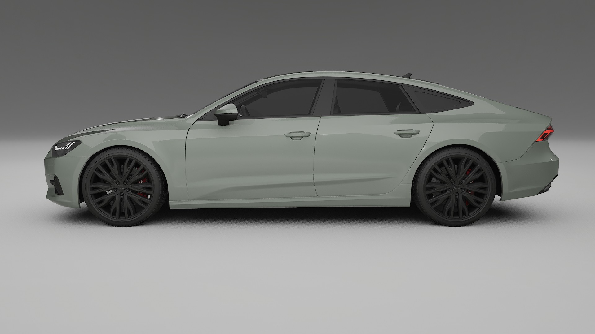 Audi A7 C8 Sportback prefacelift pre-LCI TPU Paint Protection Film | SLATE Color Change PPF Full Pre-Cut Kit