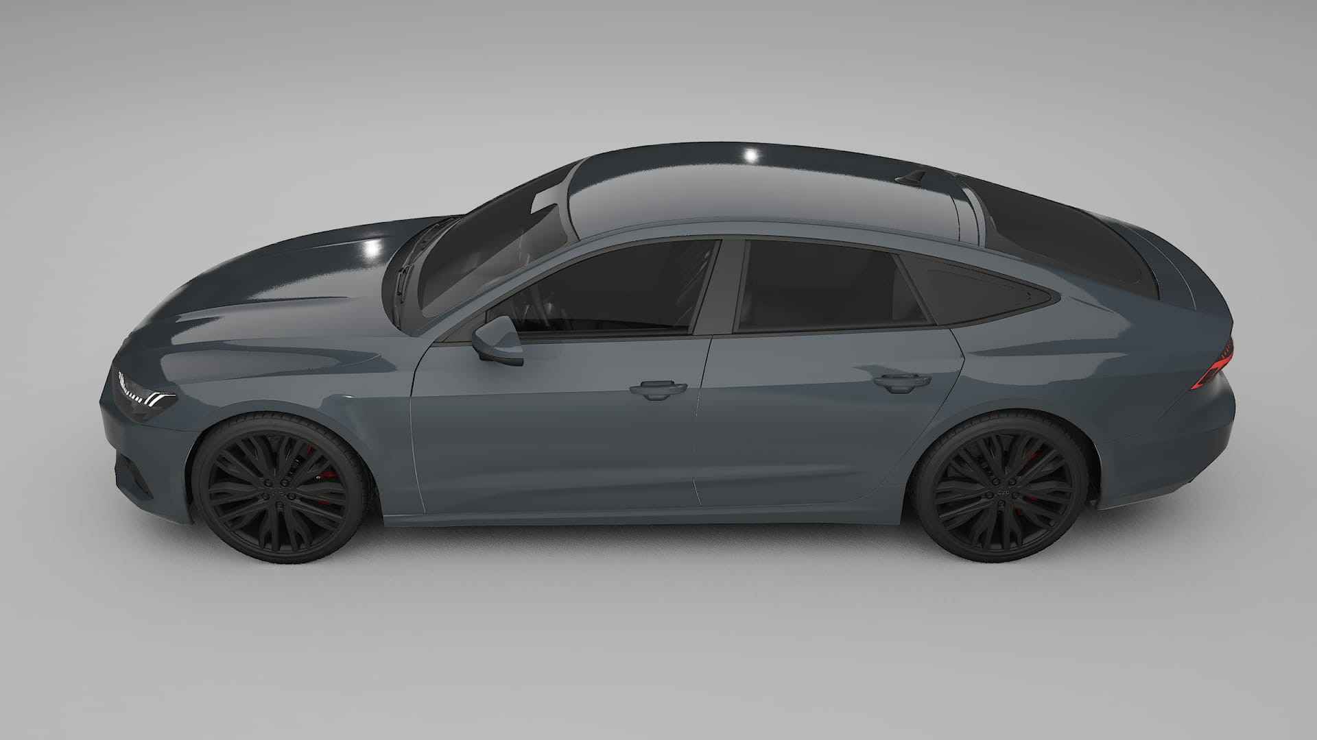 Audi A7 C8 Sportback prefacelift pre-LCI TPU Paint Protection Film | GRANITE Color Change PPF Full Pre-Cut Kit