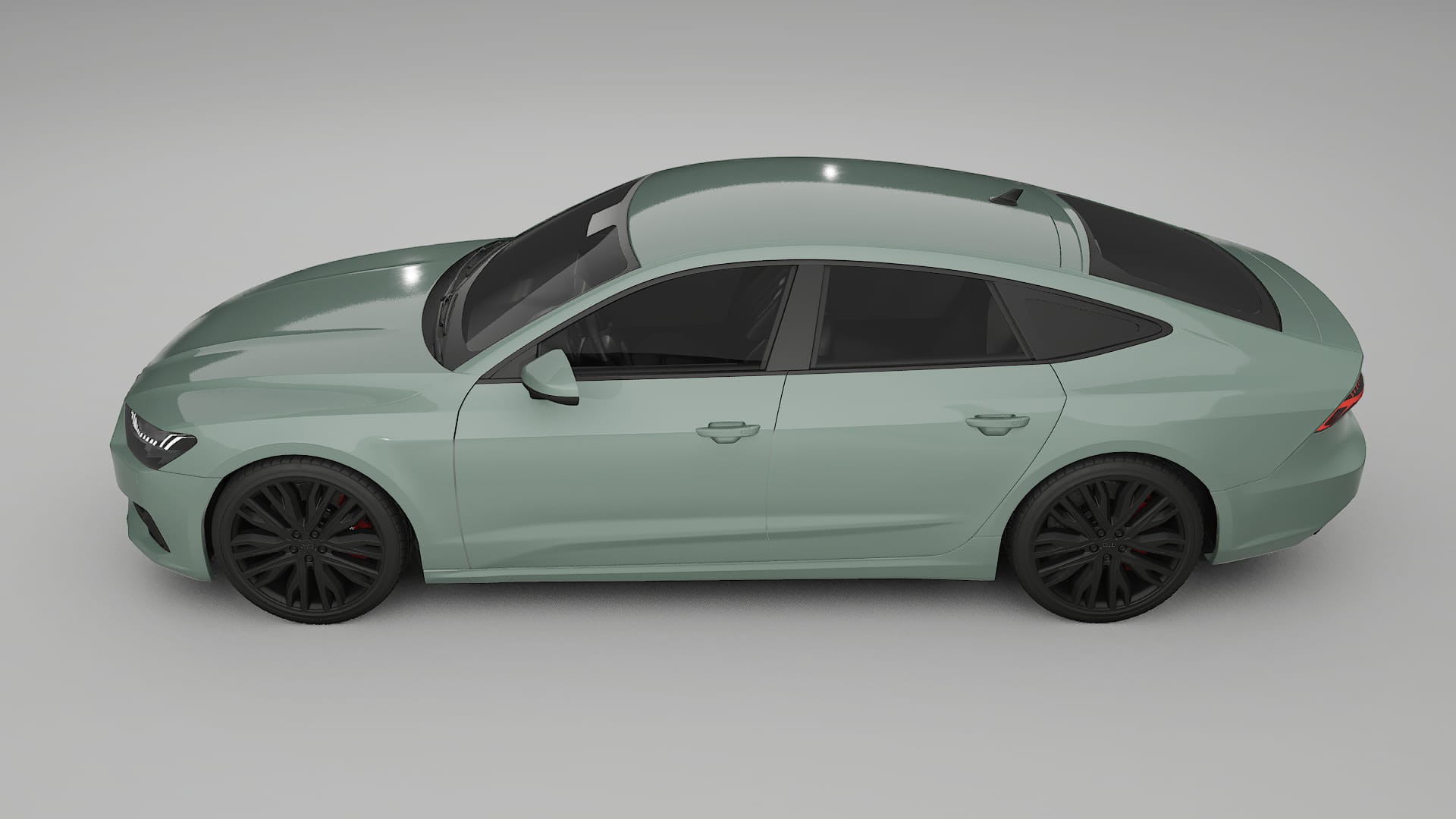 Audi A7 C8 Sportback prefacelift pre-LCI TPU Paint Protection Film | CINDER Color Change PPF Full Pre-Cut Kit