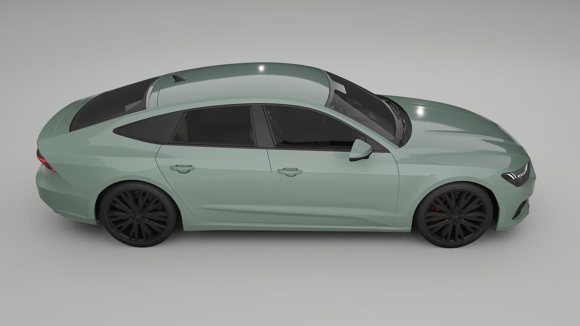 Audi A7 C8 Sportback prefacelift pre-LCI TPU Paint Protection Film | CINDER Color Change PPF Full Pre-Cut Kit