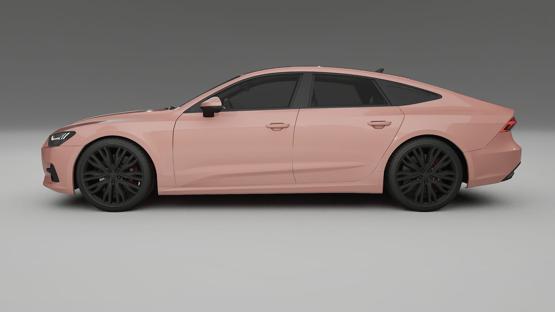 Audi A7 C8 Sportback prefacelift pre-LCI TPU Paint Protection Film | BLUSH Color Change PPF Full Pre-Cut Kit
