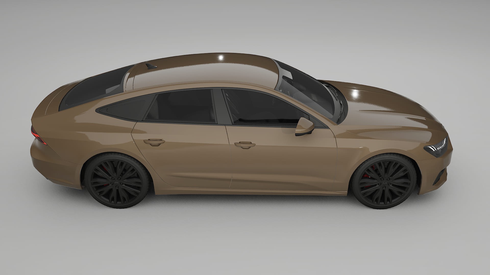 Audi A7 C8 Sportback prefacelift pre-LCI TPU Paint Protection Film | SAHARA Color Change PPF Full Pre-Cut Kit