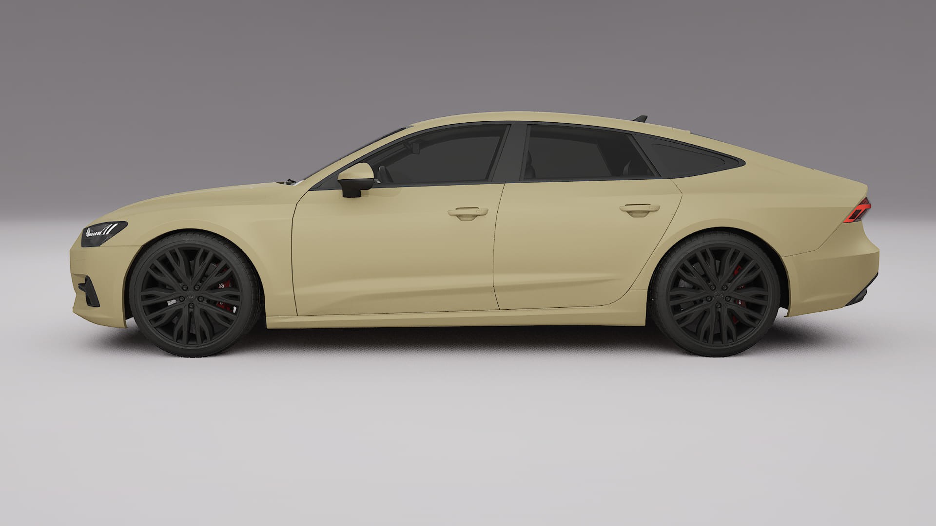 Audi A7 C8 Sportback prefacelift pre-LCI TPU Paint Protection Film | SAND Color Change PPF Full Pre-Cut Kit