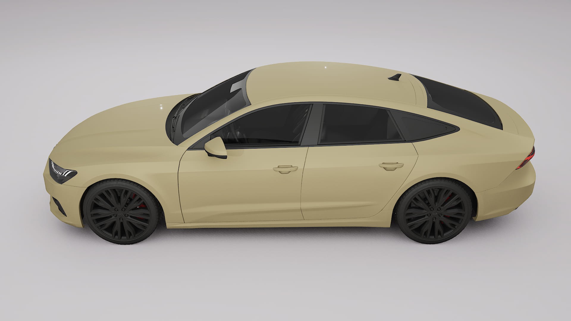 Audi A7 C8 Sportback prefacelift pre-LCI TPU Paint Protection Film | SAND Color Change PPF Full Pre-Cut Kit