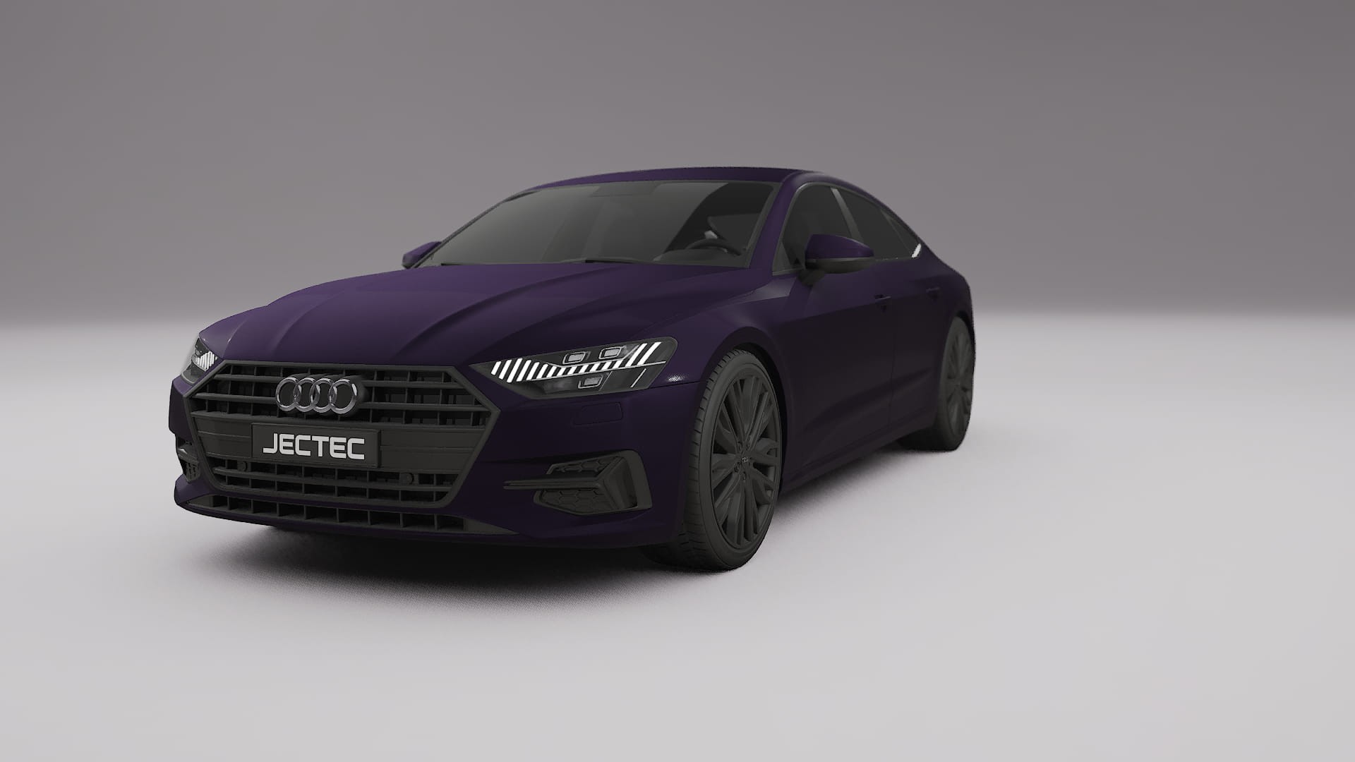 Audi A7 C8 Sportback prefacelift pre-LCI TPU Paint Protection Film | VIOLET Color Change PPF Full Pre-Cut Kit