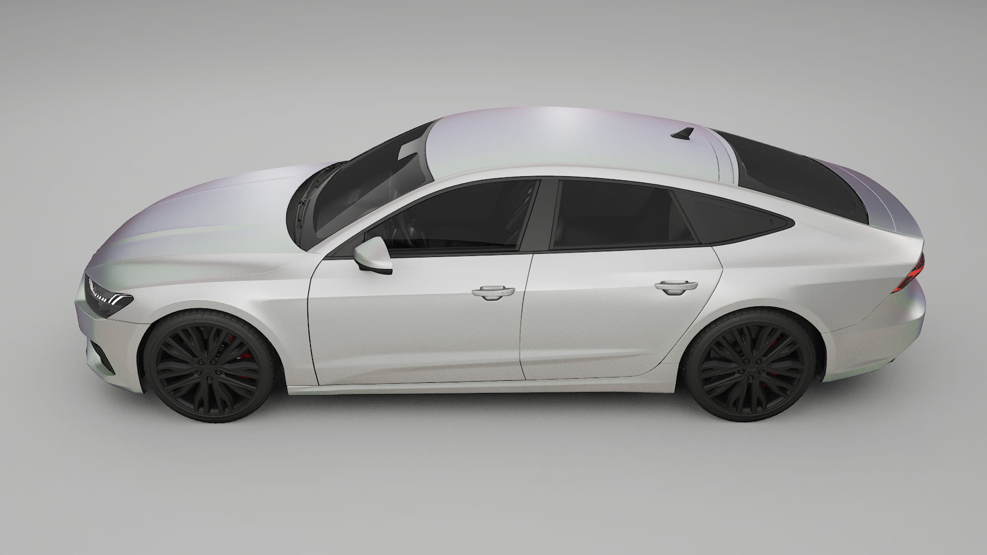 Audi A7 C8 Sportback prefacelift pre-LCI TPU Paint Protection Film | NEBULA Color Change PPF Full Pre-Cut Kit