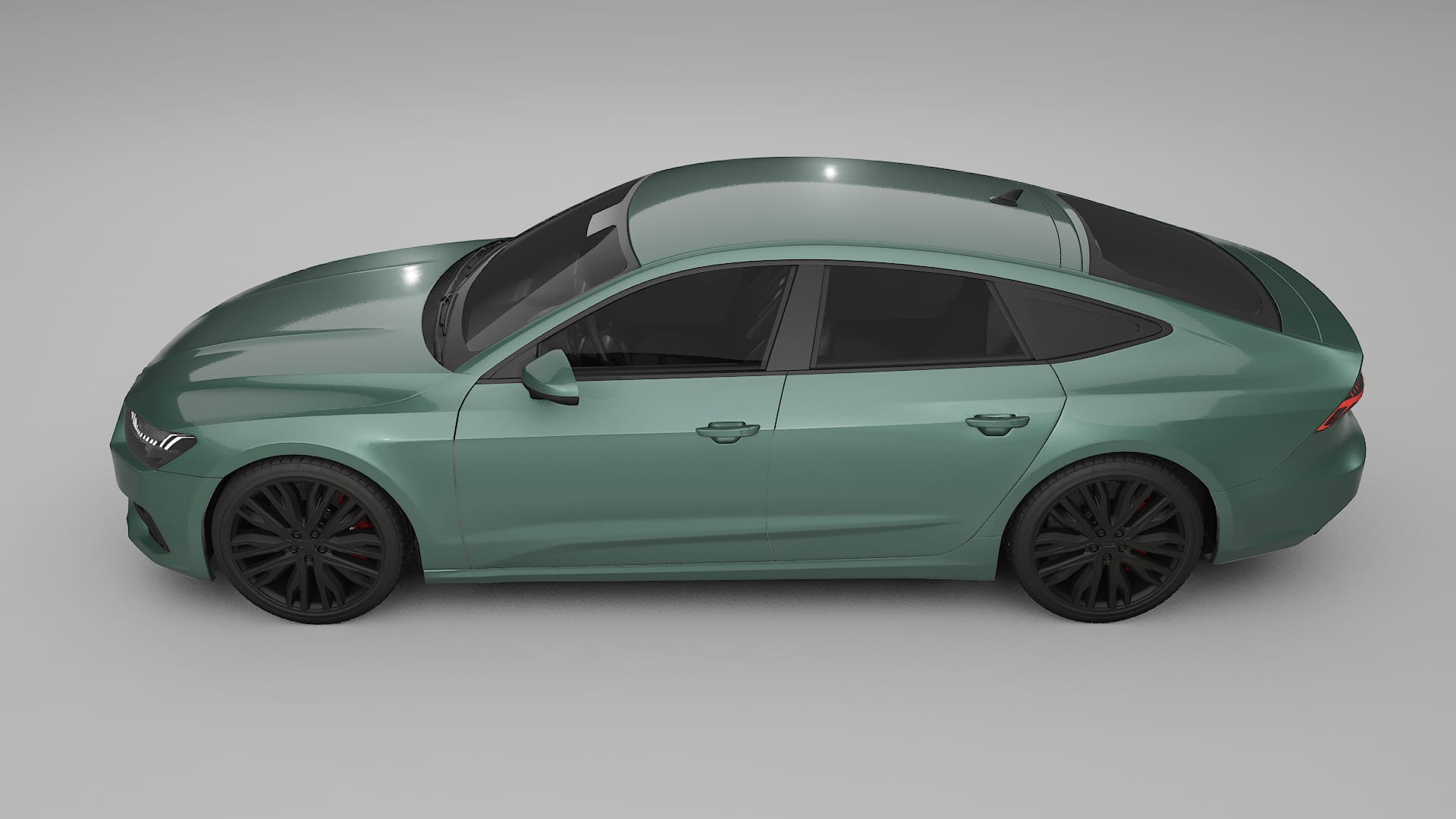 Audi A7 C8 Sportback prefacelift pre-LCI TPU Paint Protection Film | EVERGREEN Color Change PPF Full Pre-Cut Kit