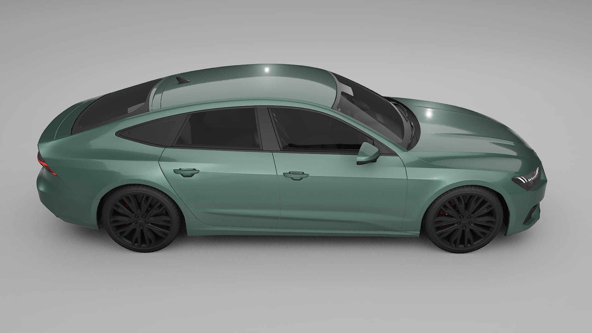 Audi A7 C8 Sportback prefacelift pre-LCI TPU Paint Protection Film | EVERGREEN Color Change PPF Full Pre-Cut Kit