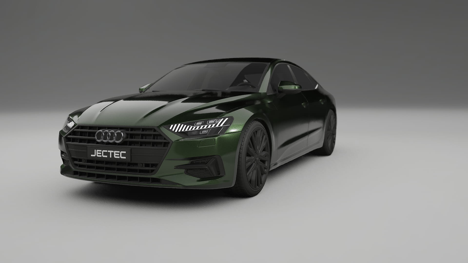 Audi A7 C8 Sportback prefacelift pre-LCI TPU Paint Protection Film | LAGOON Color Change PPF Full Pre-Cut Kit