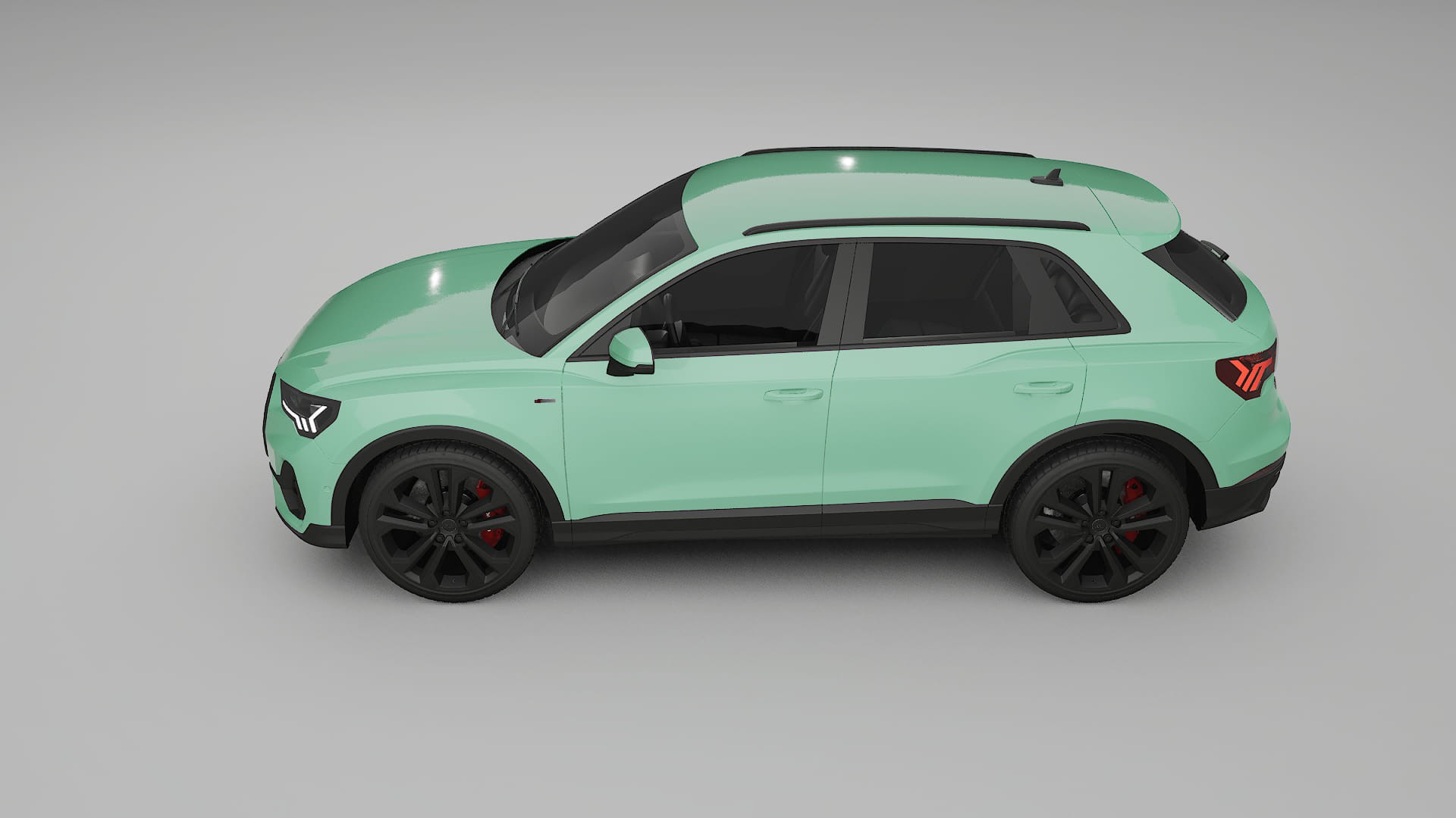 Audi Q3 S-Line F3 TPU Paint Protection Film | DUSTY Color Change PPF Full Pre-Cut Kit