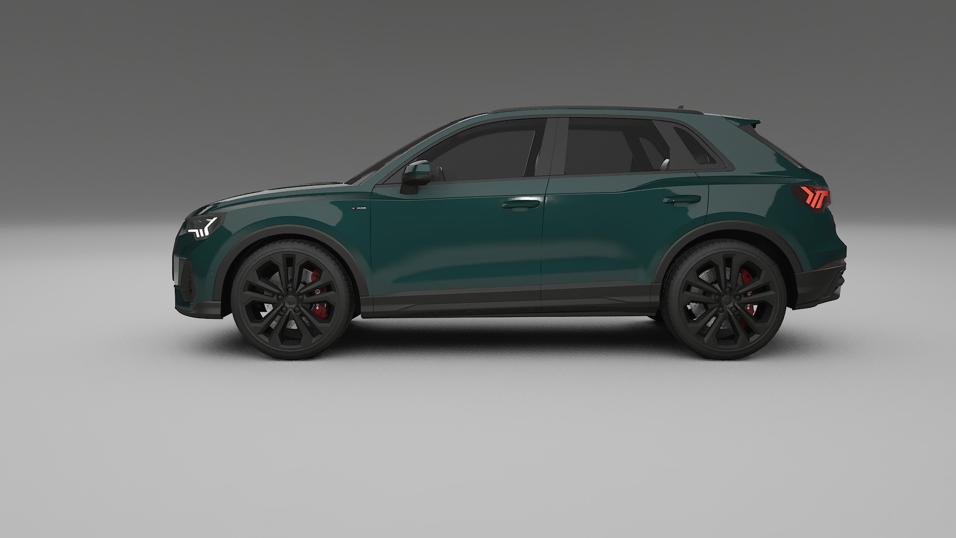 Audi Q3 S-Line F3 TPU Paint Protection Film | INFERNO Color Change PPF Full Pre-Cut Kit