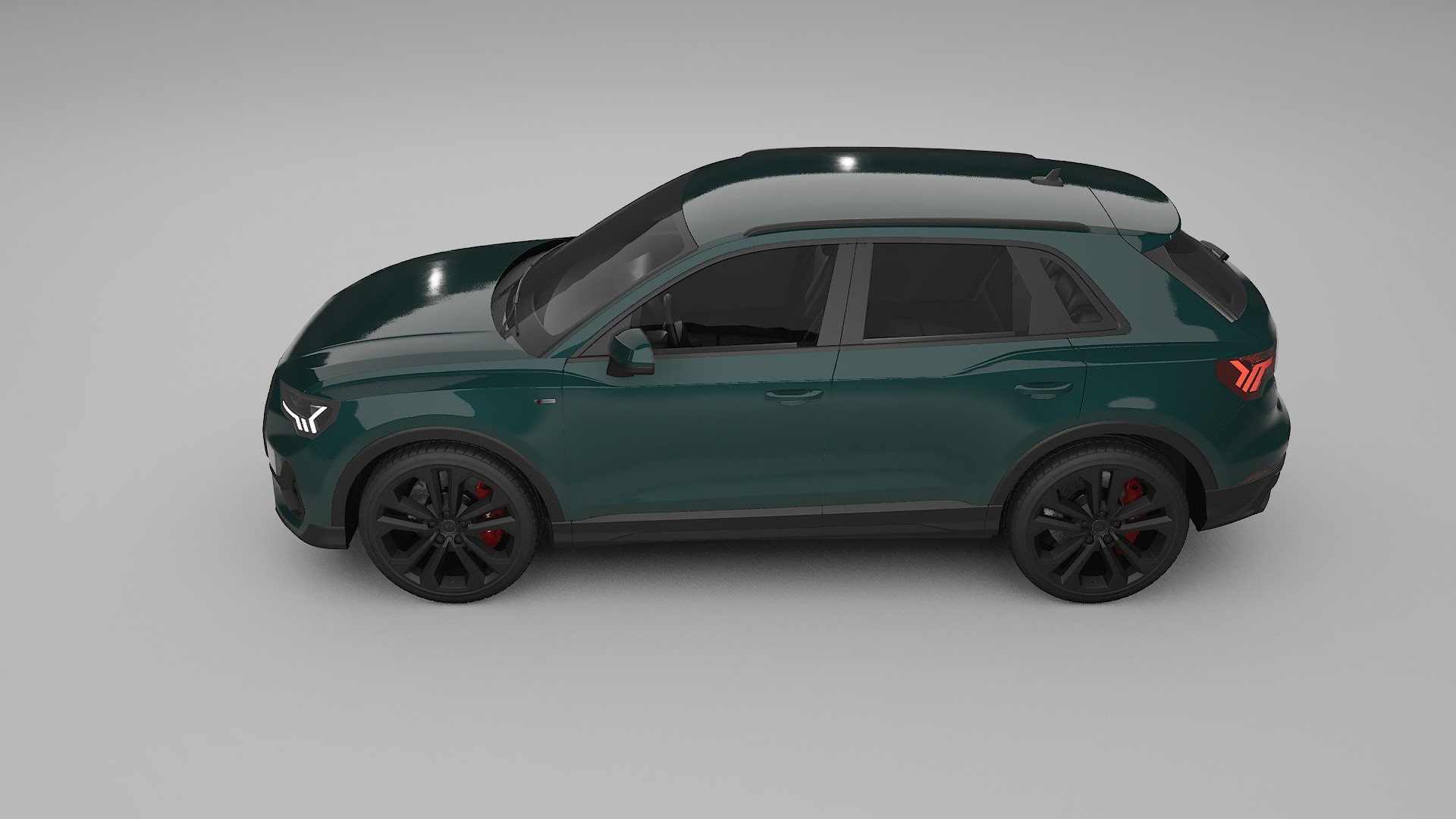 Audi Q3 S-Line F3 TPU Paint Protection Film | INFERNO Color Change PPF Full Pre-Cut Kit