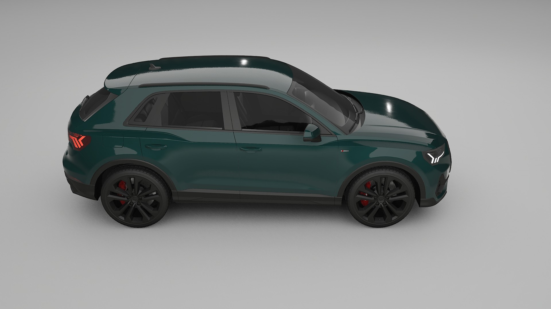 Audi Q3 S-Line F3 TPU Paint Protection Film | INFERNO Color Change PPF Full Pre-Cut Kit