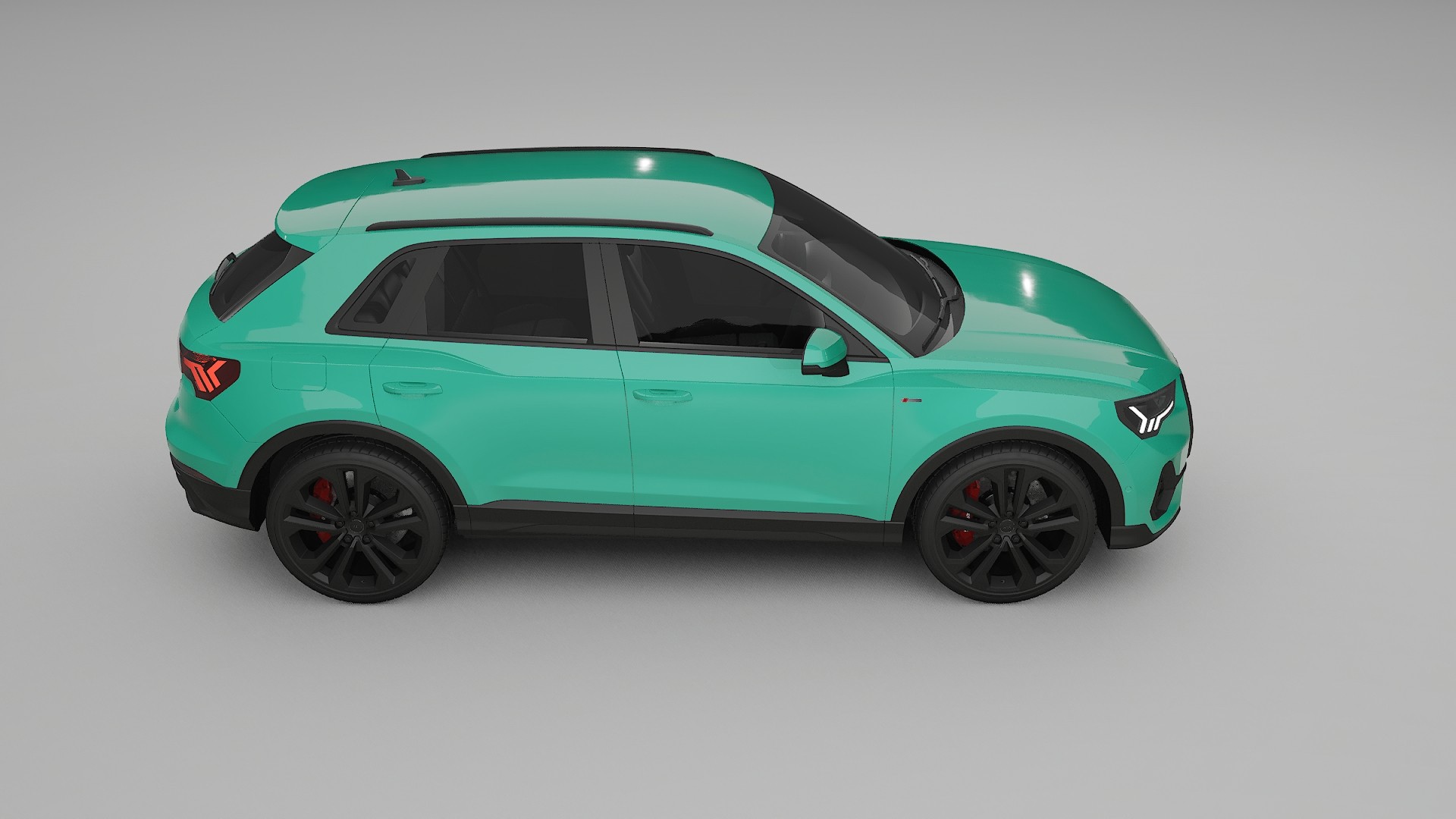 Audi Q3 S-Line F3 TPU Paint Protection Film | JEWEL Color Change PPF Full Pre-Cut Kit