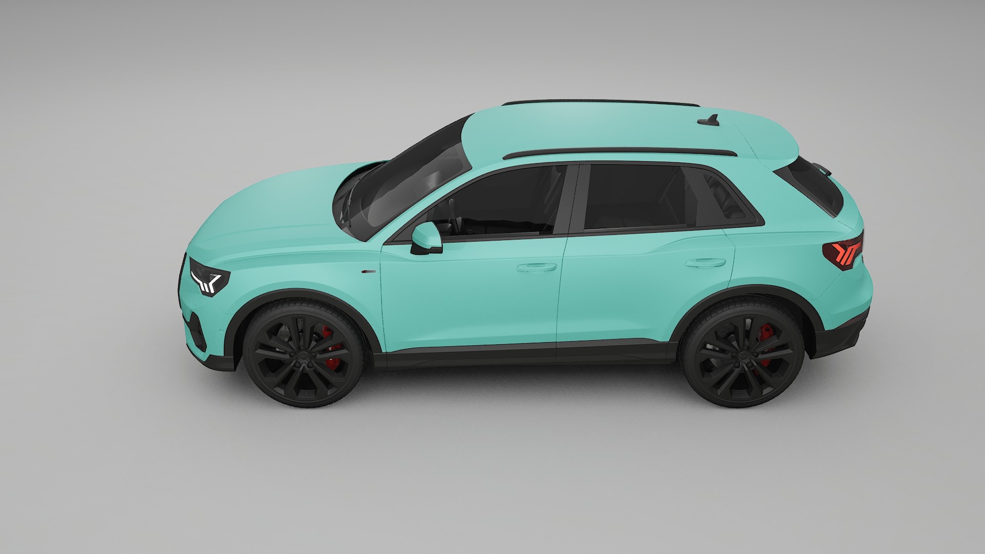 Audi Q3 S-Line F3 TPU Paint Protection Film | FROST Color Change PPF Full Pre-Cut Kit