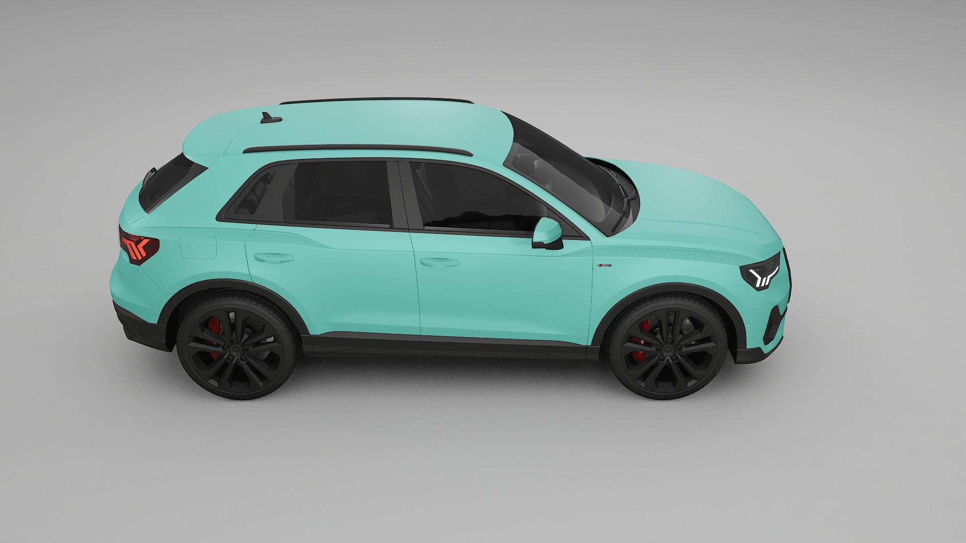 Audi Q3 S-Line F3 TPU Paint Protection Film | FROST Color Change PPF Full Pre-Cut Kit