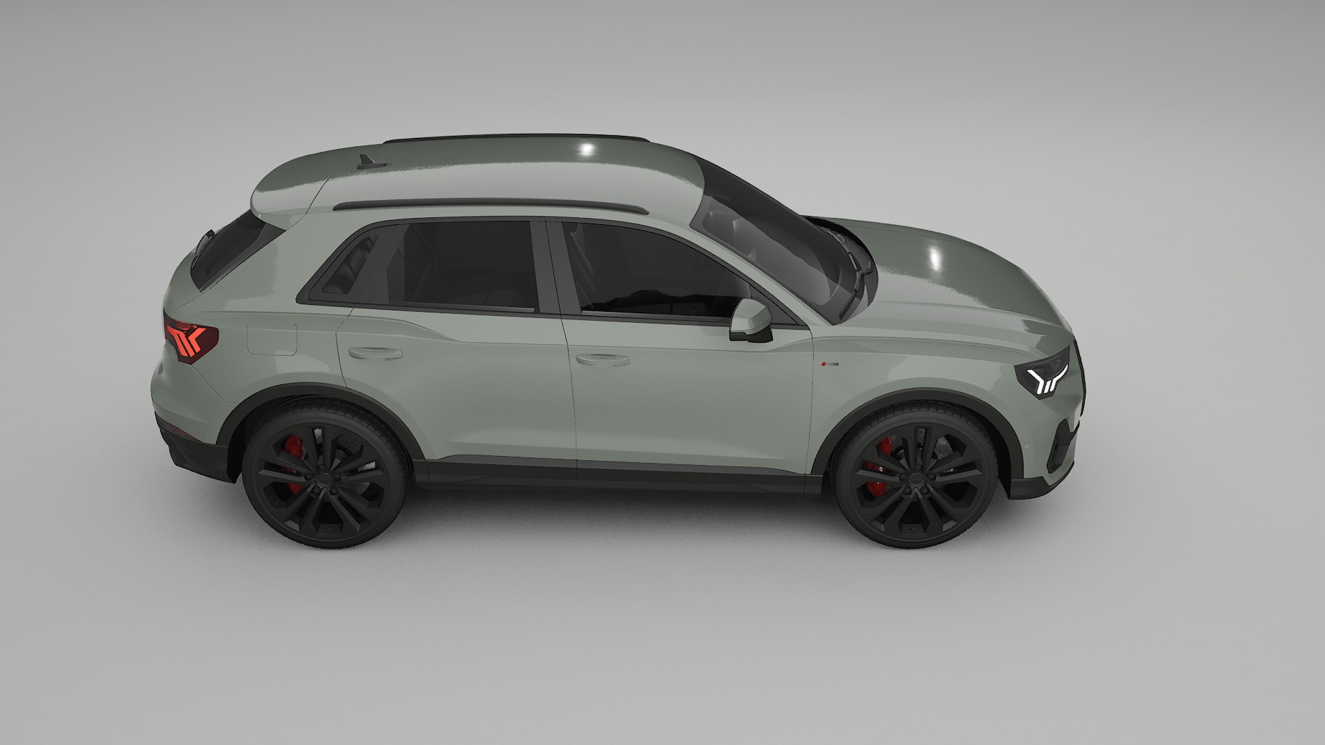 Audi Q3 S-Line F3 TPU Paint Protection Film | SLATE Color Change PPF Full Pre-Cut Kit