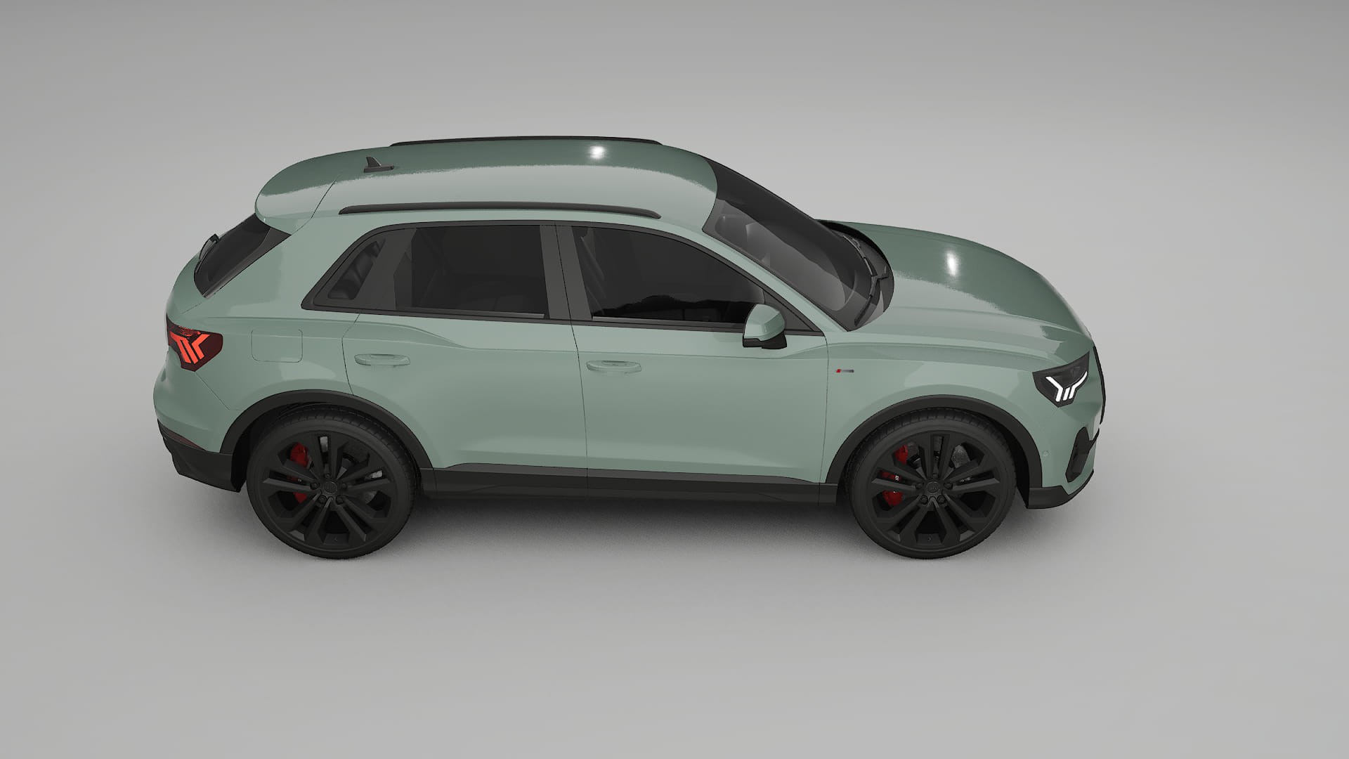 Audi Q3 S-Line F3 TPU Paint Protection Film | CINDER Color Change PPF Full Pre-Cut Kit