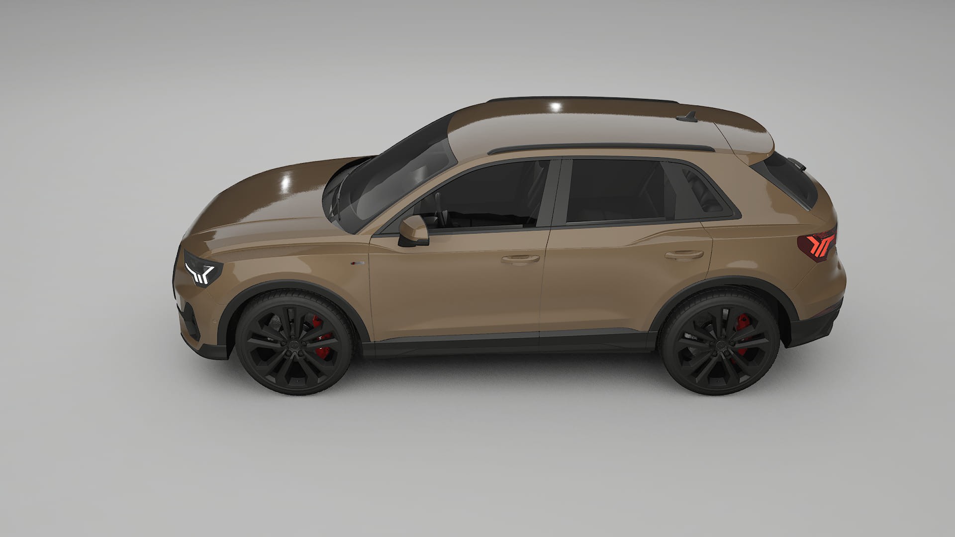 Audi Q3 S-Line F3 TPU Paint Protection Film | SAHARA Color Change PPF Full Pre-Cut Kit