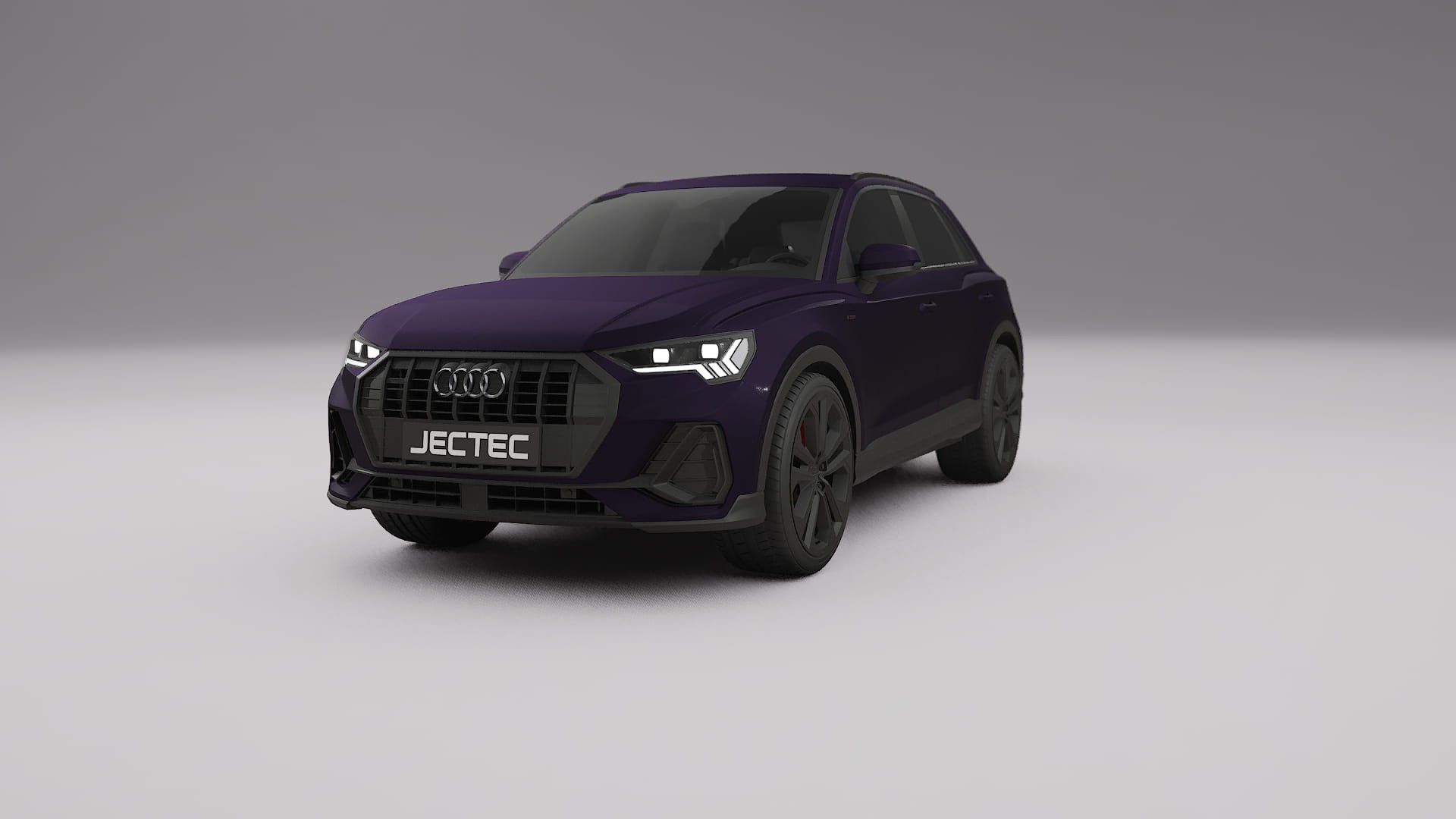 Audi Q3 S-Line F3 TPU Paint Protection Film | VIOLET Color Change PPF Full Pre-Cut Kit