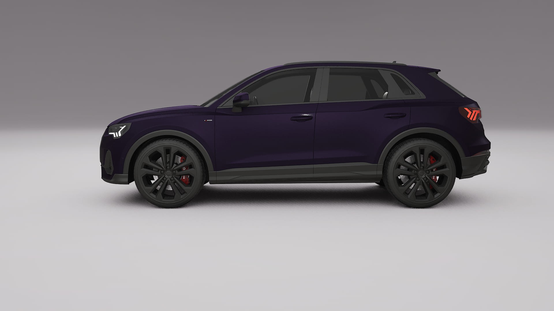 Audi Q3 S-Line F3 TPU Paint Protection Film | VIOLET Color Change PPF Full Pre-Cut Kit