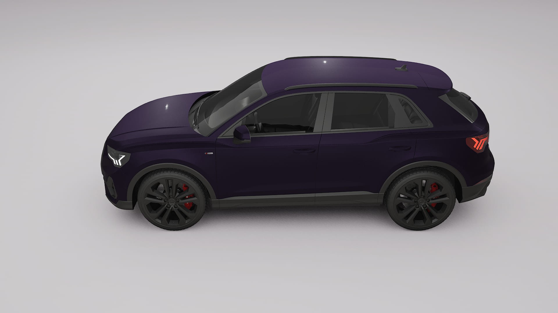 Audi Q3 S-Line F3 TPU Paint Protection Film | VIOLET Color Change PPF Full Pre-Cut Kit