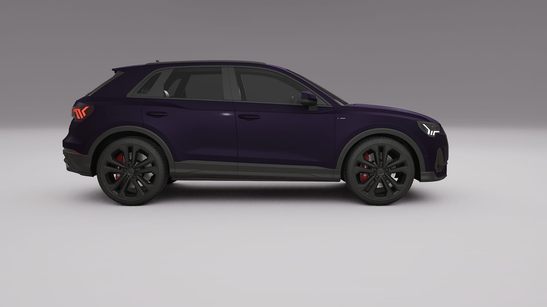 Audi Q3 S-Line F3 TPU Paint Protection Film | VIOLET Color Change PPF Full Pre-Cut Kit