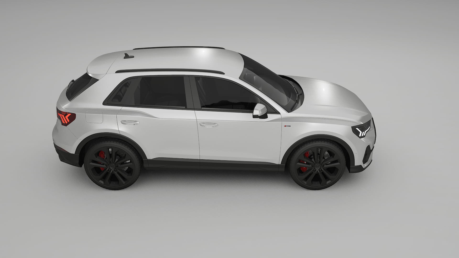 Audi Q3 S-Line F3 TPU Paint Protection Film | OPAL Color Change PPF Full Pre-Cut Kit